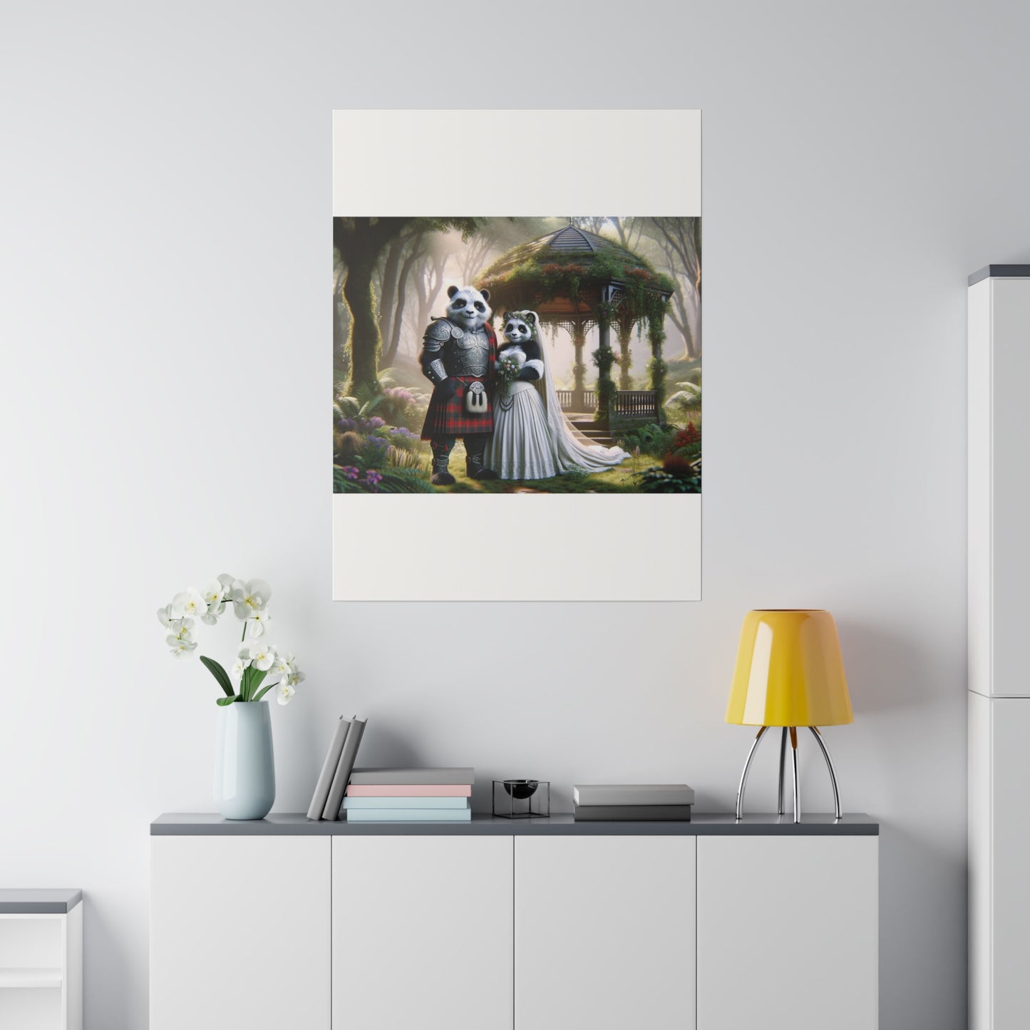 Matte Canvas, Stretched, 0.75"