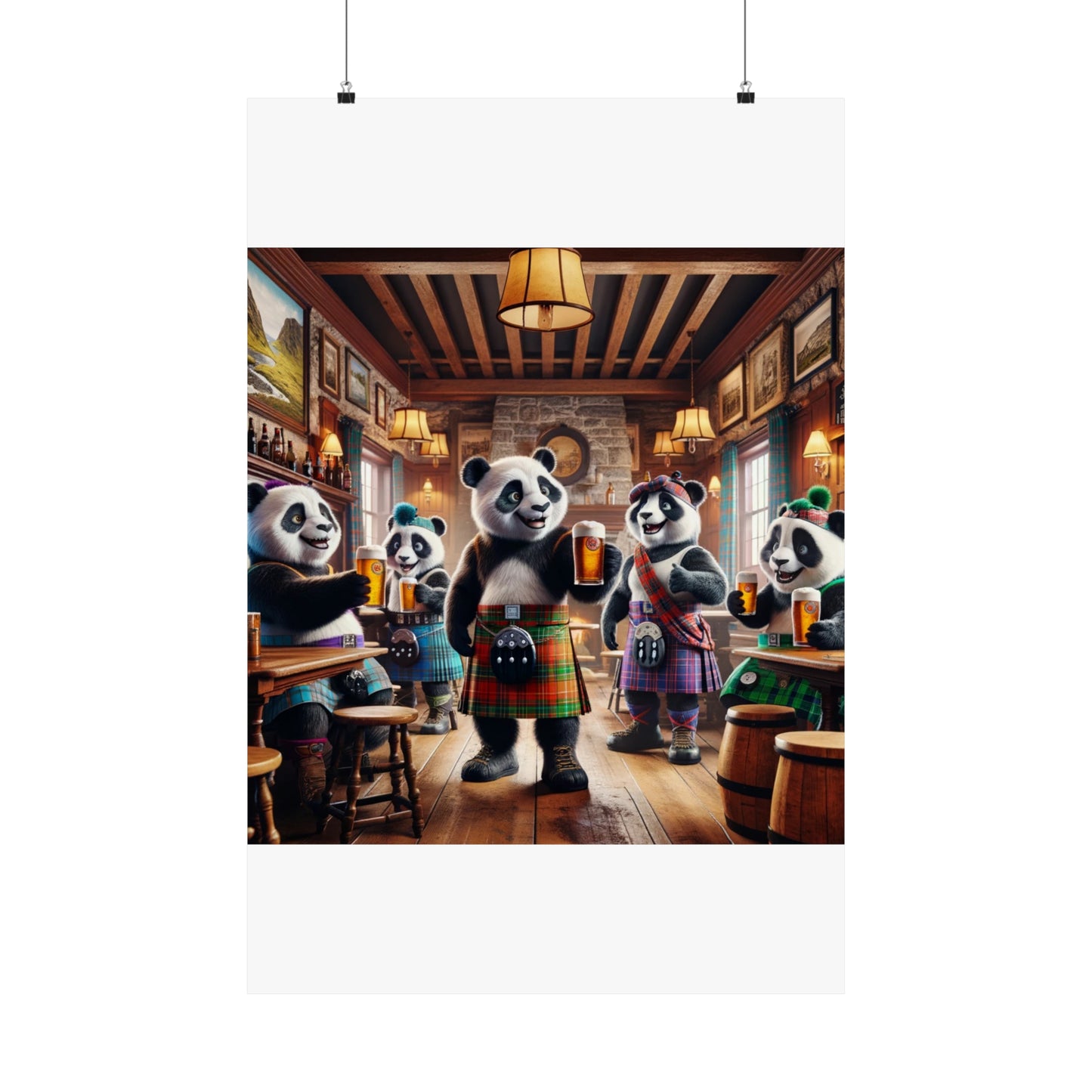 Matte Vertical Posters